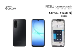 ASA شاشات جالكسي A17 4G - A175 - A17 5G - A176 (incell) مع العضمة - منتج عالي الجودة من مجموعة السيفي