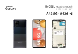 ASA شاشات جالكسي A42 5G - A426 (incell) مع العضمة - منتج عالي الجودة من مجموعة السيفي