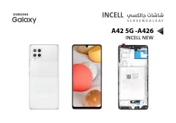 ASA شاشات جالكسي A42 5G - A426 (incell New) مع العضمة - منتج عالي الجودة من مجموعة السيفي