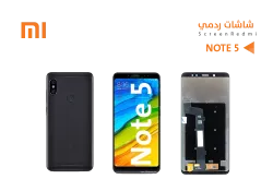 ASA شاشات ردمي وكالة REDMI NOTE5 اسود - منتج عالي الجودة من مجموعة السيفي