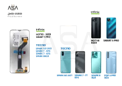 ASA شاشات (incell) شامل HOT 10i - X659 / SPARK 7 - KF6 - KF6J - PR651 / SPARK 7T - KF6P - منتج عالي الجودة من مجموعة السيفي