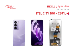 ASA شاشات ايتل (incell) شامل ITEL CITY 100 - C671L - A100 - منتج عالي الجودة من مجموعة السيفي