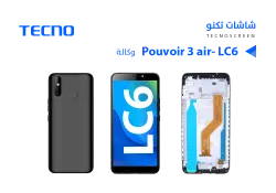 ASA شاشات تكنو وكالة TECNO POUVOIR 3 Air - LC6 مع العضمة - منتج عالي الجودة من مجموعة السيفي