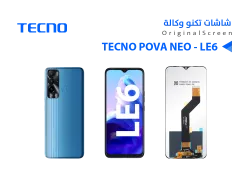 ASA شاشات تكنو وكالة TECNO POVA NEO - LE6 - ITEL P37 PRO - P681P - منتج عالي الجودة من مجموعة السيفي