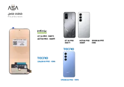 ASA شاشات (incell) شامل INFINIX GT 30 PRO - X6873 / HOT60 PRO - X6885 / SPARK40 PRO - KM6 - منتج عالي الجودة من مجموعة السيفي