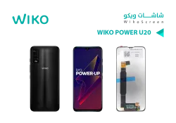 ASA شاشات ويكو وكالة WIKO POWER U20 - منتج عالي الجودة من مجموعة السيفي