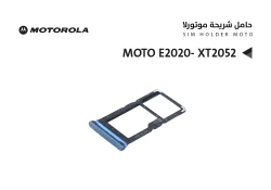 ASA حامل شريحة موتورلا MOTO E2020- XT2052 - منتج عالي الجودة من مجموعة السيفي