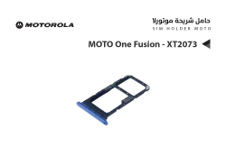 ASA حامل شريحة موتورلا MOTO One Fusion - XT2073 - منتج عالي الجودة من مجموعة السيفي