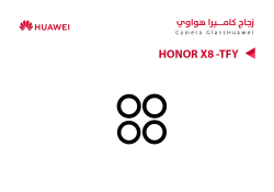 ASA زجاجة كيمرة هواوي HONOR X8 -TFY اربع عدسات - منتج عالي الجودة من مجموعة السيفي