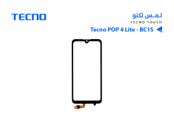 ASA لمس تكنو Tecno POP 4 LITE - BC1S - منتج عالي الجودة من مجموعة السيفي
