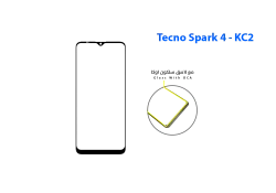 ASA زجاجات تكنو مع لاصق السلكون Tecno Spark 4 - KC2 - منتج عالي الجودة من مجموعة السيفي