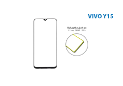 ASA زجاجات فيفو مع لاصق السليكون VIVO Y1S - منتج عالي الجودة من مجموعة السيفي