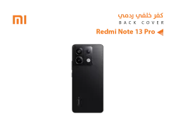 ASA كفر خلفي ردمي REDMI NOTE13 PRO 5G اسود - منتج عالي الجودة من مجموعة السيفي