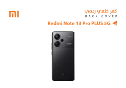 ASA كفر خلفي ردمي REDMI NOTE13 PRO PLUS 5G اسود - منتج عالي الجودة من مجموعة السيفي