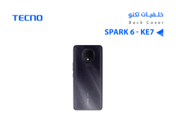 ASA كفر خلفي تكنو SPARK 6 (KE7) اسود - منتج عالي الجودة من مجموعة السيفي