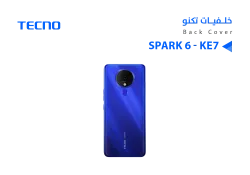 ASA كفر خلفي تكنو SPARK 6 (KE7) ازرق - منتج عالي الجودة من مجموعة السيفي