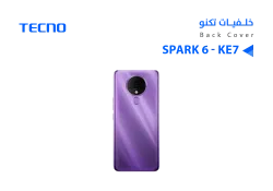 ASA كفر خلفي تكنو SPARK 6 (KE7) بنفسجي - منتج عالي الجودة من مجموعة السيفي