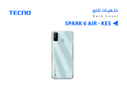 ASA كفر خلفي تكنو SPARK 6 AIR - KE6 فضي - منتج عالي الجودة من مجموعة السيفي