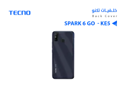 ASA كفر خلفي تكنو SPARK 6 GO (KE5) اسود - منتج عالي الجودة من مجموعة السيفي