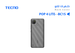 ASA كفر خلفي تكنو ( POP 4 LITE-(BC1S اسود - منتج عالي الجودة من مجموعة السيفي