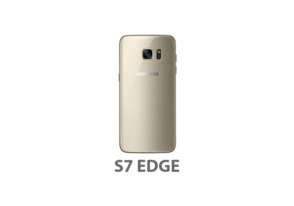 ASA - كفر خلفي جالكسي S7 Edge ذهبي
