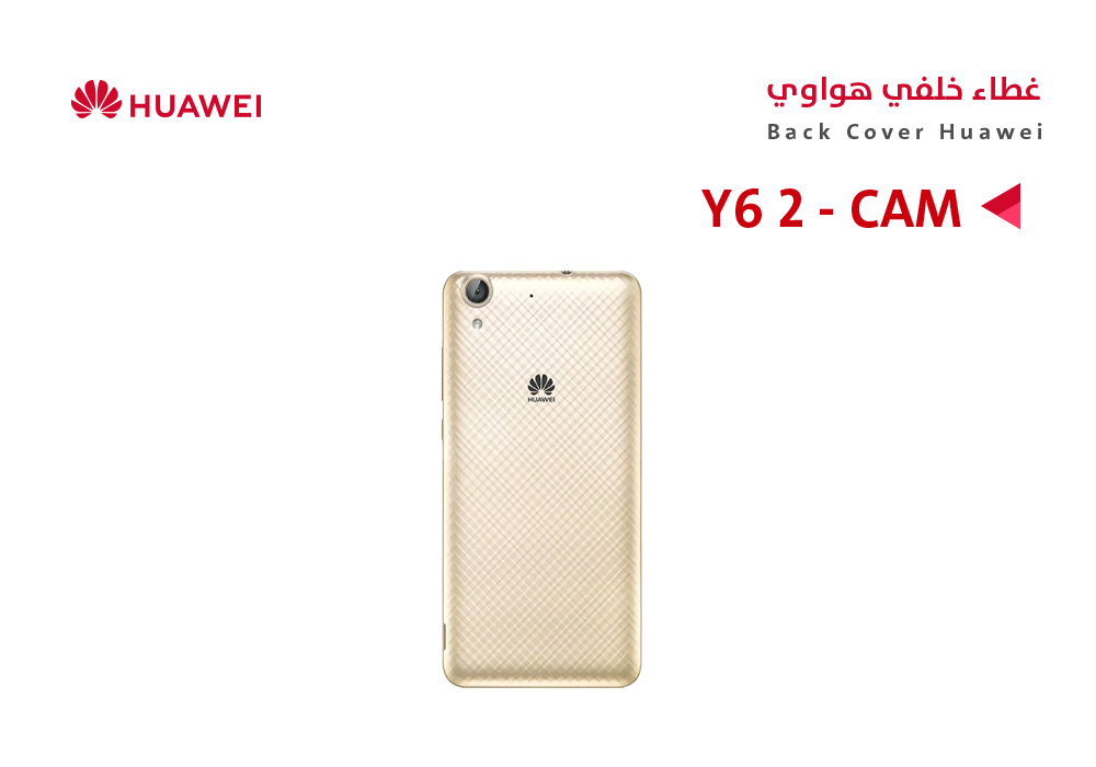 ASA - كفر خلفي هواوي Y6 2 (CAM) ذهبي